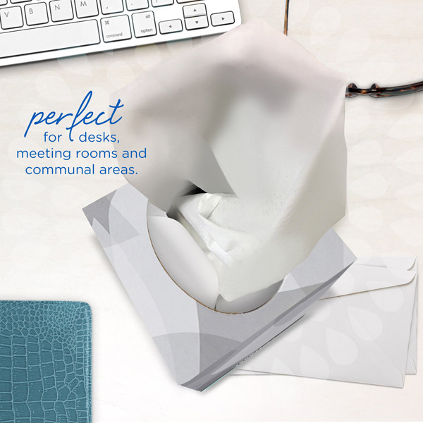 Aanbieding: Kleenex Kubus 2 - laags zakdoekjes 8834 - Wit (12 verpakkingen - 88 vellen) SKL00042 - 6