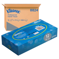 Kleenex Aanbieding: Kleenex Zakdoekjes 3-laags  8824 - Wit (12 verpakkingen - 72 vellen)  SKL00040