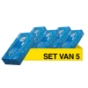 Aanbieding: Kleenex Zakdoekjes 3-laags 8824 Wit (5 stuks à 72 tissues) SKL00067 - 1