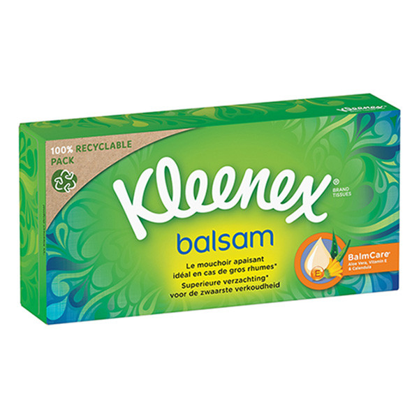 Kleenex Balsam tissue box (80 stuks)  SKL00016 - 1