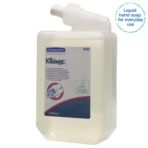 Kleenex Handzeep Voor Frequent Gebruik 6333, Helder/geurloos (1 L)  SKL00052 - 3