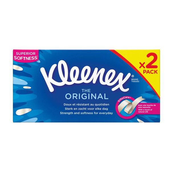 Kleenex Original box tissues (2 x 80 vel)  SKL00013 - 1