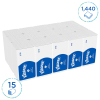 Kleenex Ultra Ineengevouwen Handdoeken 6710 - 15 verpakkingen - 96 handdoeken (1440 in totaal)  SKL00031 - 8