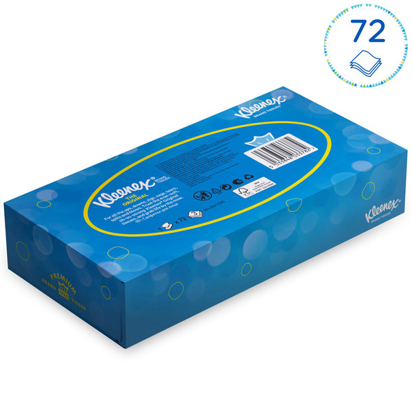 Kleenex Zakdoekjes 3-laags 8824 Wit (72 tissues) SKL00039 - 2