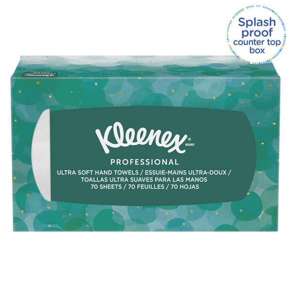 Kleenex papieren handdoeken Ultra Soft Pop-Up Ineengevouwen Handdoekjes 1126 -  Wit (70 stuks)  SKL00033 - 5