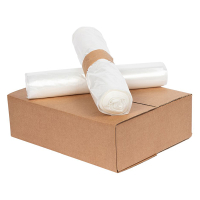 Knapzak Containerzakken Onbedrukt Zonder Lint | LDPE Semi-transparant Regeneraat | 30 Micron | 240 L (120 stuks) SKA00054 Knapzak Containerzakken Onbedrukt Zonder Lint | LDPE Semi-transparant Regeneraat | 30 Micron | 240 L (120 stuks) SKA00054