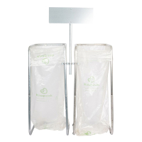 Dubbele Informatieplaat Knapzak Wielenset voor 300, 400 en 1000 L Knaphouder SKA00094