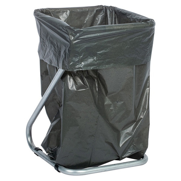 Knapzak Vuilniszakken | LDPE | Grijs Ongeperforeerd | 60 L (20 rollen à 20 stuks) SKA00112 - 2