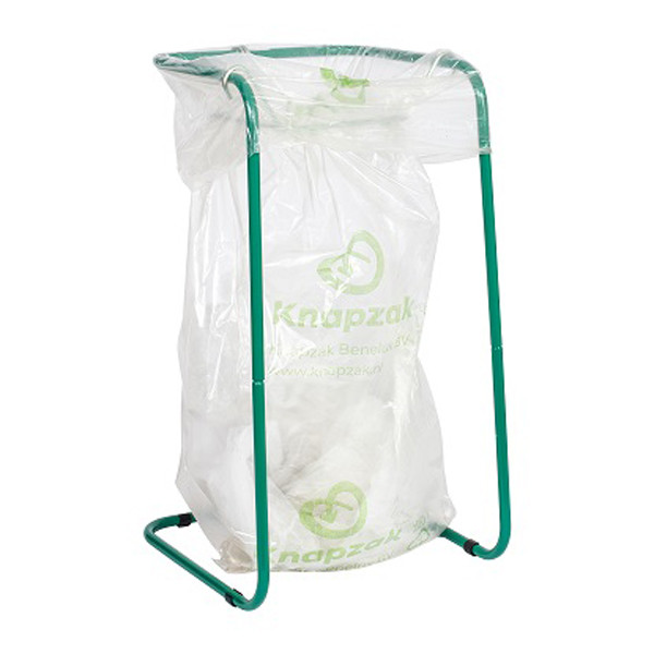 Knapzak Vuilniszakken Bedrukt | LDPE Semi-transparant Regeneraat | 35 Micron | 200 L (120 stuks) SKA00019 - 2