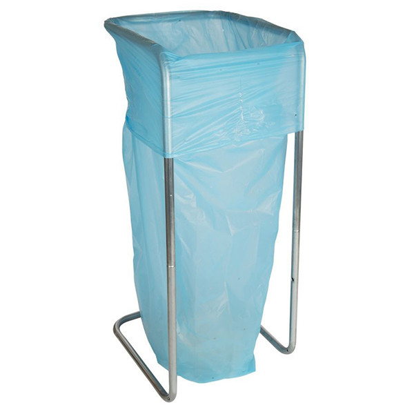 Knapzak Vuilniszakken Blauw Extra Sterk Onbedrukt Zonder Lint | MDPE Transparant | 40 Micron | 400 L (50 stuks) SKA00042 - 2