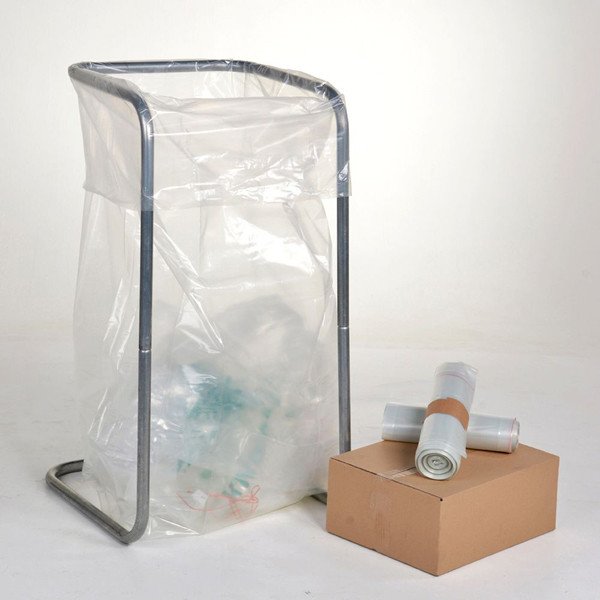 Knapzak Vuilniszakken Extra Sterk Onbedrukt | LDPE Translucent Regeneraat | 90 Micron | 200 L (60 stuks) SKA00021 - 2