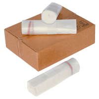 Knapzak Vuilniszakken Extra Sterk Onbedrukt | MDPE Transparant | 40 Micron | 400 L (50 stuks) SKA00037