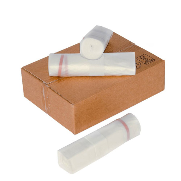 Knapzak Vuilniszakken Extra Sterk Onbedrukt | MDPE Transparant | 40 Micron | 400 L (50 stuks) SKA00037 - 2