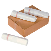 Knapzak Vuilniszakken Geperforeerd | Sluitlint | MDPE | Transparant | 23 Micron | 400 liter (84 zakken) SKA00033