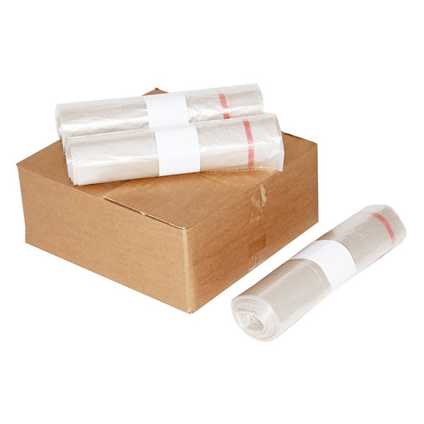 Knapzak Vuilniszakken Onbedrukt | MDPE Transparant | 30 Micron | 1000 L (54 stuks) SKA00046 - 1