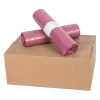 Knapzak Vuilniszakken Onbedrukt | Rood | MDPE Transparant | 25 Micron | 300 L (108 stuks) SKA00027 - 1