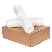 Knapzak Vuilniszakken Onbedrukt Zonder Lint | LDPE Transparant virgin | 42 Micron | 1000 L (54 stuks) SKA00044