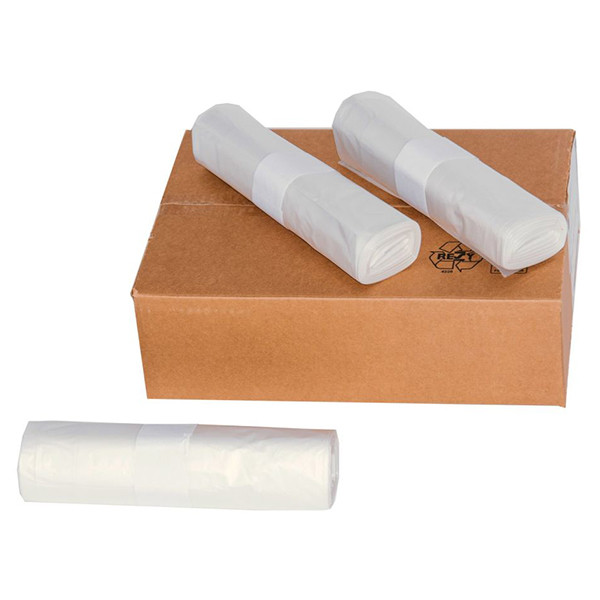 Knapzak Vuilniszakken Onbedrukt Zonder Lint | MDPE Transparant | 23 Micron | 400 L (84 stuks) SKA00034 - 1