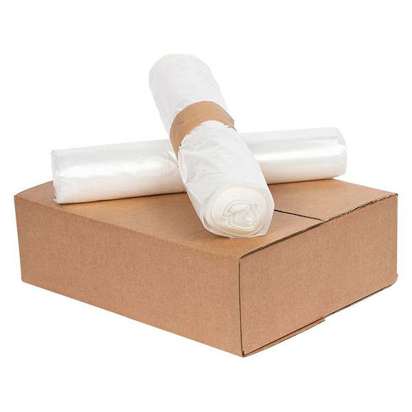 Knapzak Vuilniszakken Onbedrukt Zonder Lint | MDPE Transparant | 23 Micron | 400 L (84 stuks) SKA00035 - 1