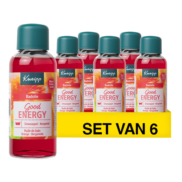 Aanbieding: Kneipp Badolie Good Energy (6 stuks à 100 ml) SKN00449 - 1