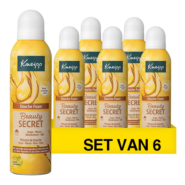 Aanbieding: Kneipp Beauty Secret Douche Foam (6 stuks - 200 ml) SKN00165 - 1