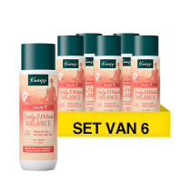 Kneipp Aanbieding: Kneipp Body & Mind Balance Douchegel Recycled Bottle (6 Stuks -  200 ml)  SKN00305