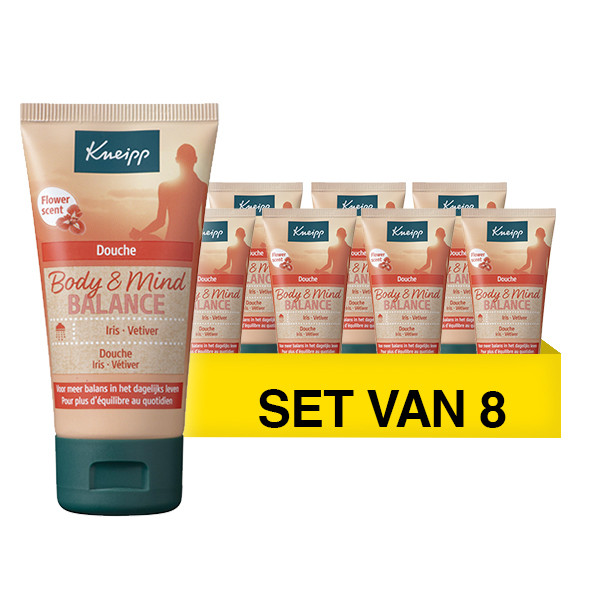 Kneipp Aanbieding: Kneipp Body & Mind Balance Mini Douchegel (8 stuks - 50 ml)  SKN00379 - 1