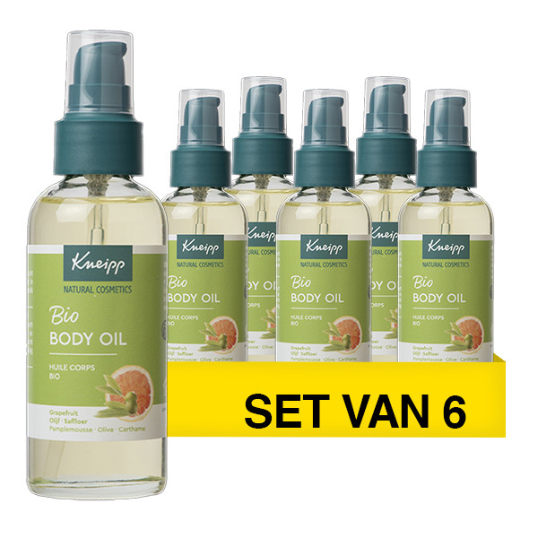 Aanbieding: Kneipp Body Oil Bio (6 stuks à 100 ml) SKN00427 - 1
