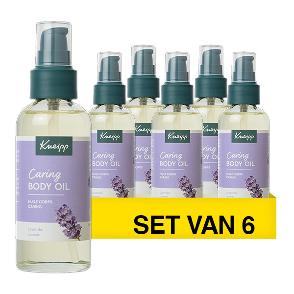 Aanbieding: Kneipp Body Oil Relaxing (6 stuks à 100 ml) SKN00423 - 1