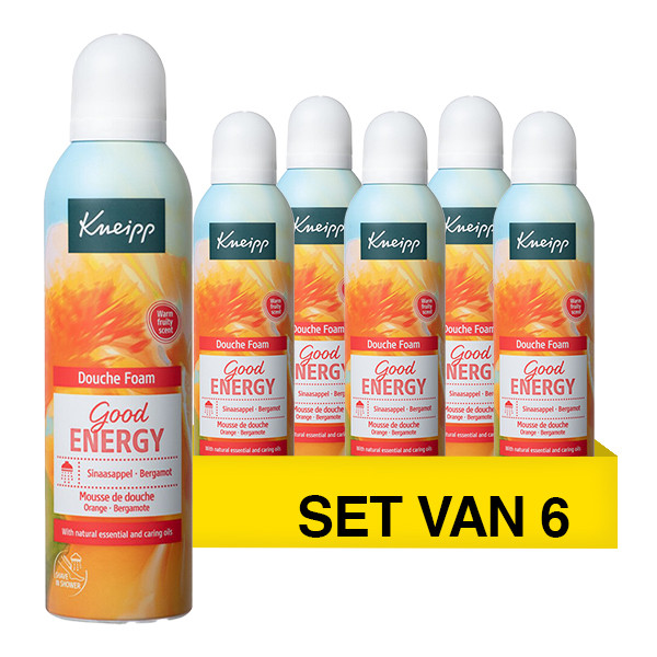 Aanbieding: Kneipp Doucheschuim Good Energy (6 stuks à 200 ml) SKN00453 - 1