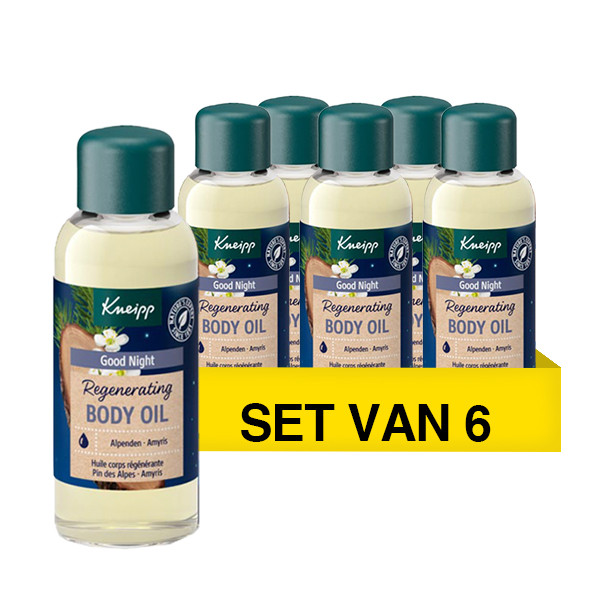 Kneipp Aanbieding: Kneipp Good Night Regenerating Body Oil (6 stuks)  SKN00141 - 1