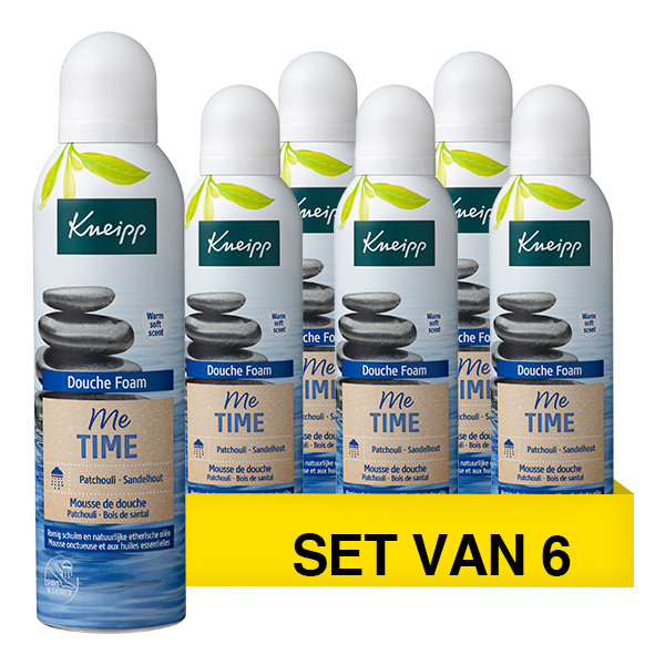 Aanbieding: Kneipp Me Time Douche Foam (6 stuks - 200 ml) SKN00261 - 1