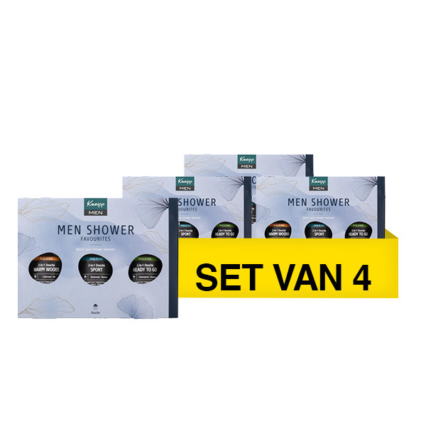Aanbieding: Kneipp Men Shower Favourites Geschenkset (4 stuks) SKN00365 - 1