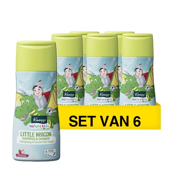 Kneipp Aanbieding: Kneipp Nature Kids Little Dragon Shampoo & Douche (6 stuks - 200 ml)  SKN00355 - 1