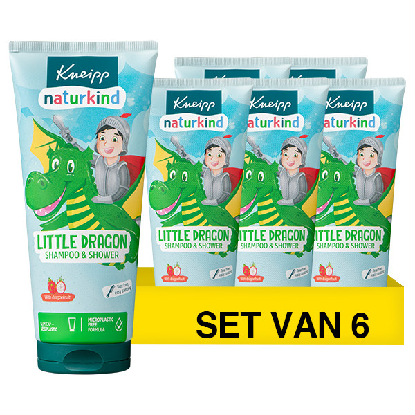 Aanbieding: Kneipp Nature Kids Little Dragon Shampoo & Douche (6 stuks - 200 ml) SKN00355 - 1