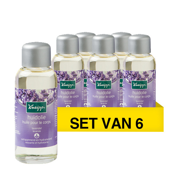 Kneipp Aanbieding: Kneipp Relaxing Caring Body Oil  (6 stuks - 100 ml)  SKN00257 - 1