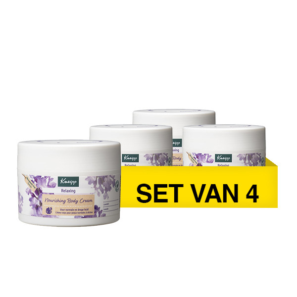 Aanbieding: Kneipp Relaxing Nourishing Body Cream (4 stuks - 200 ml) SKN00345 - 1