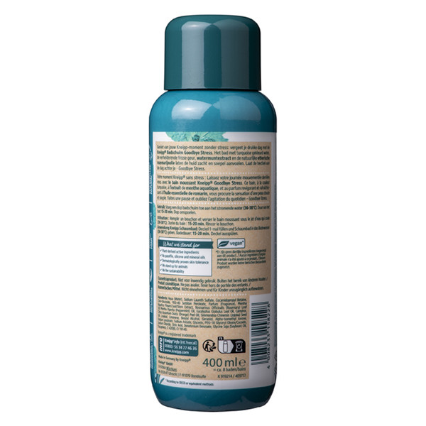 Kneipp Goodbye Stress Badschuim  (400 ml) SKN00110 - 2