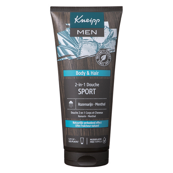 Kneipp MEN 2-in-1 Sport Douchegel/Shampoo (200 ml) SKN00258 - 1
