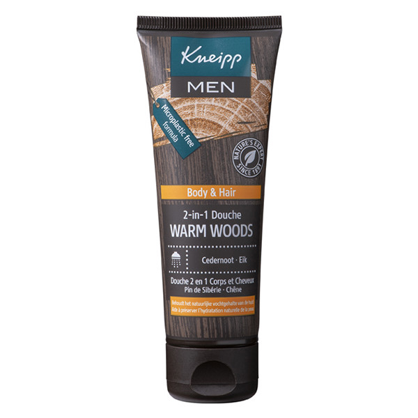 Kneipp Men 2-in-1 Warm Woods Mini Douchegel (75 ml) SKN00368 - 1