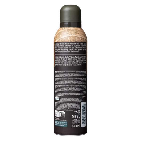 Kneipp Men Warm Woods Douche Foam (200 ml) SKN00352 - 2