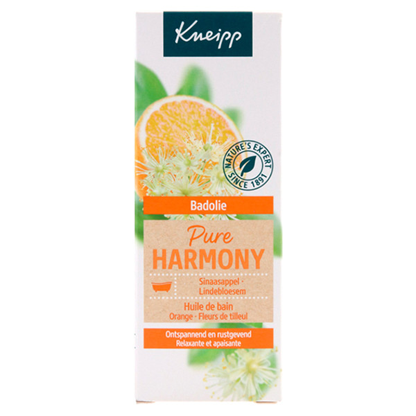 Kneipp badolie Totale Balans | oranje lindebloesem (100 ml) SKN00007 - 1