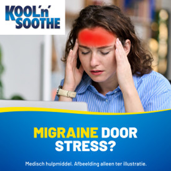 Kool'n'Soothe Migraine Gelpleisters (4 stuks) SKO00021 - 2