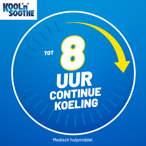 Kool'n'Soothe Migraine Gelpleisters (4 stuks) SKO00021 - 5