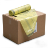 LDPE trekband 61x80 Geel PMD | 50 rollen à 10 zakken (123schoon huismerk) SDR06196 - 1