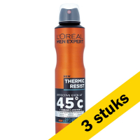 LOreal Aanbieding: 3x L'Oreal Men Expert Thermic Resist deodorant spray (150 ml)  SLO00081