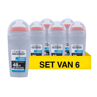 Aanbieding: 6x L'Oreal Men Expert Fresh Extreme deoroller (50 ml) SLO00193