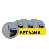 LOreal Aanbieding: 6x L'Oreal Studio Line Out of Bed fibre-cream (150 ml)  SLO00155
