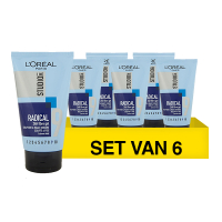 LOreal Aanbieding: 6x L'Oreal Studio Line Radical haargel (150 ml)  SLO00154