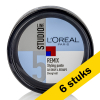 Aanbieding: 6x L'Oreal Studio Line Remix fibre paste (150 ml)